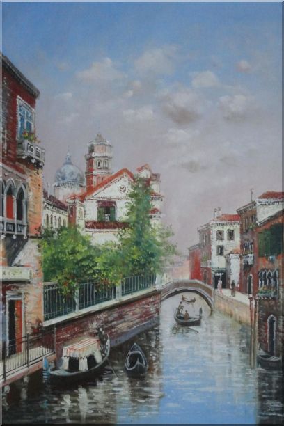 My Impression Of Venice Oil Painting Italy Impressionism 36 x 24 Inches