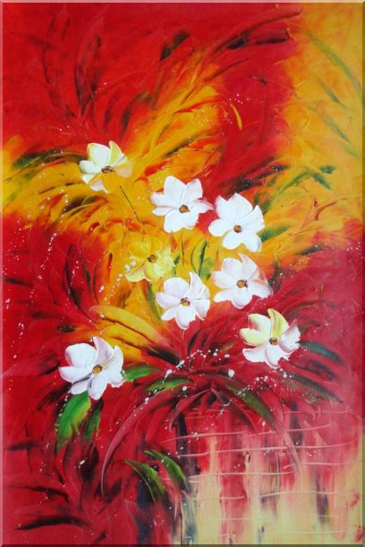 The Best Time of The Life Oil Painting Flower Modern 36 x 24 Inches