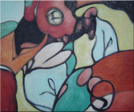 Cheap Modern Cubism Oil Painting Nonobjective 20 x 24 Inches