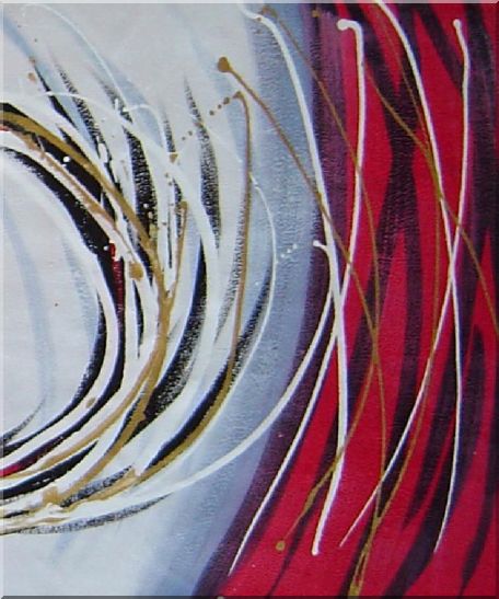 Vortexing Phoenix - 3 Canvas Set 3-canvas-set,nonobjective decorative  24 x 60 inches
