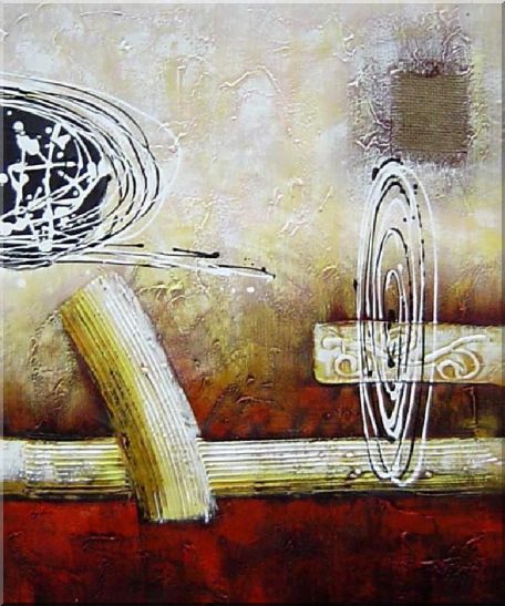 Decorative Splitted Paintings - 3 Canvas Set 3-canvas-set,nonobjective decorative  24 x 60 inches