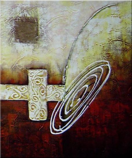 Decorative Splitted Paintings - 3 Canvas Set 3-canvas-set,nonobjective decorative  24 x 60 inches