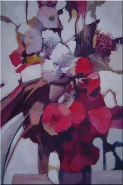 Elegant Flowers in a Warm Setting - 3 Canvas Set 3-canvas-set,still-life,flower decorative  36 x 72 inches