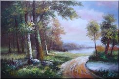 Oil painting of a landscape - kopra art work - Paintings & Prints