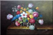 Still Life of Flowers Oil Painting Bouquet Classic 24 x 36 inches