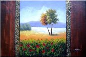 The Beauty of the Homeland Oil Painting Landscape Impressionism 24 x 36 inches