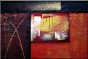 Combination of Abstract Oil Painting Nonobjective Modern 24 x 36 inches