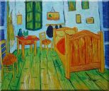 Vincent's Bedroom in Arles, Van Gogh Oil Painting Cityscape France Post Impressionism 20 x 24 inches