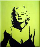 American Beauty Marilyn Monroe Oil Painting Portraits Celebrity Woman Actor Pop Art 24 x 20 inches